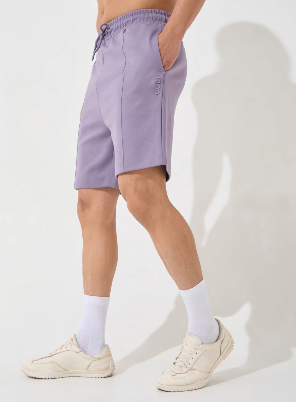 Men's Purple Ultra Luxe Tailored Shorts