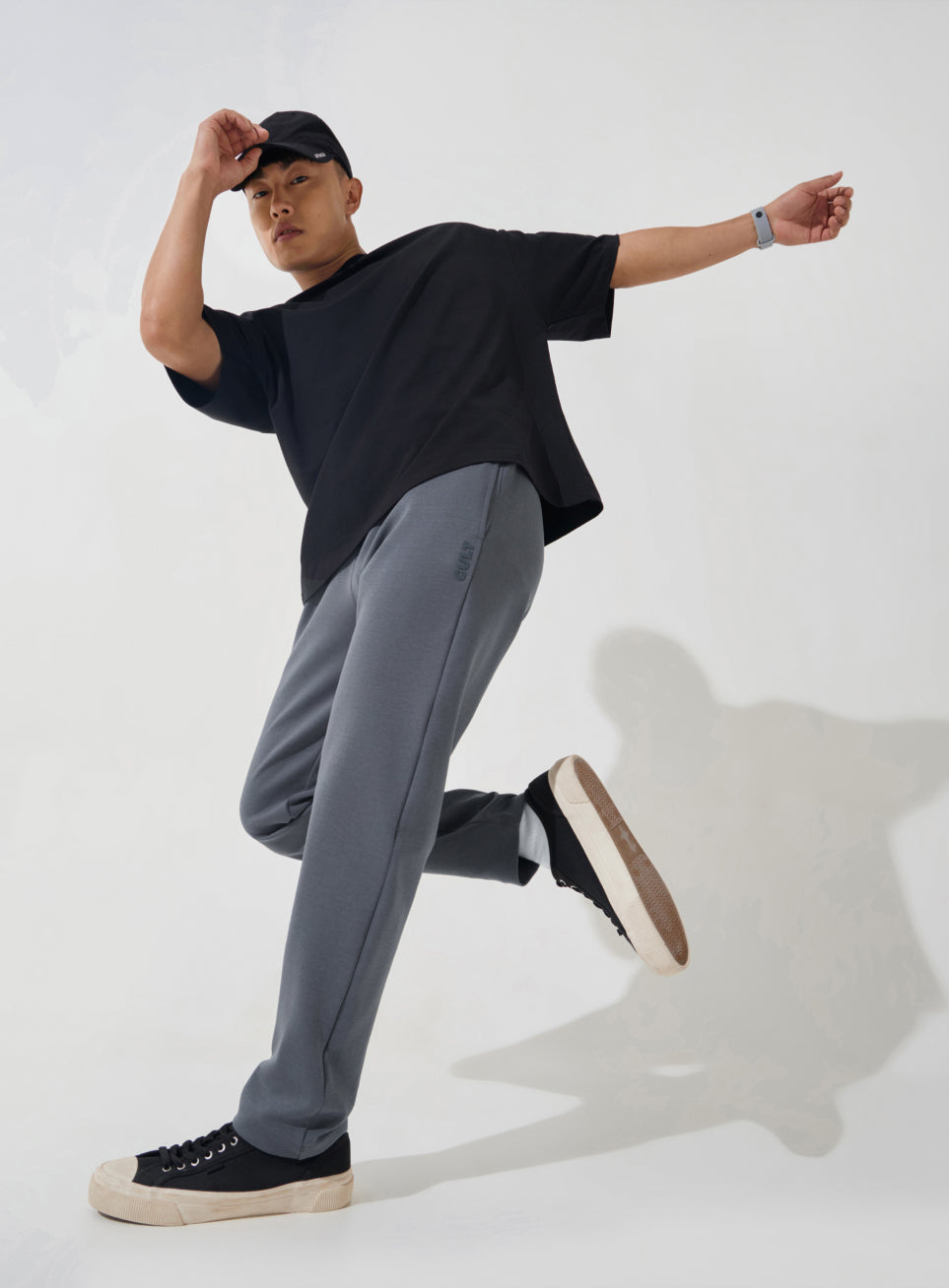 Men's Dark Grey Ultra Luxe Classic Trackpants