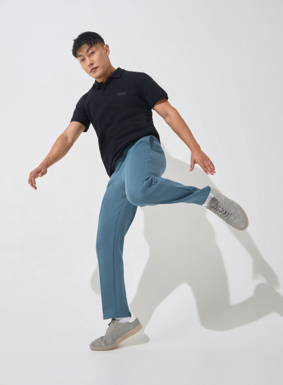 Men's Blue Ultra Luxe Tailored Trackpants