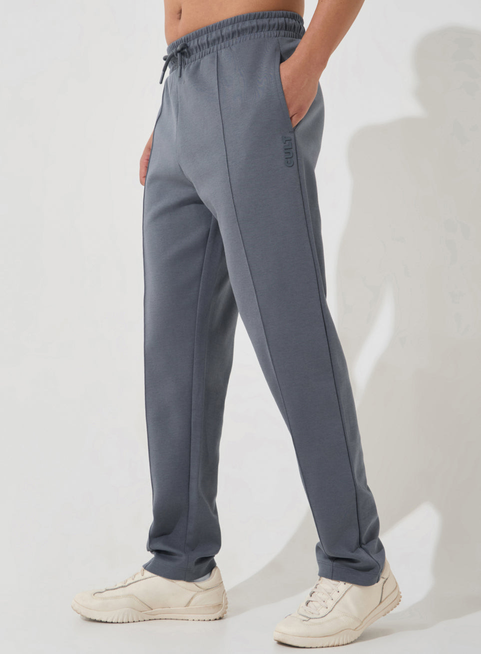 Men's Dark Grey Ultra Luxe Tailored Trackpants