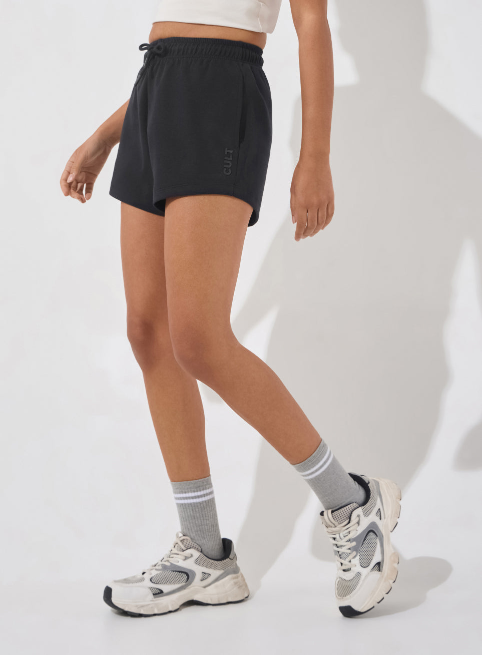 Women's Black Ultra Luxe Classic Shorts