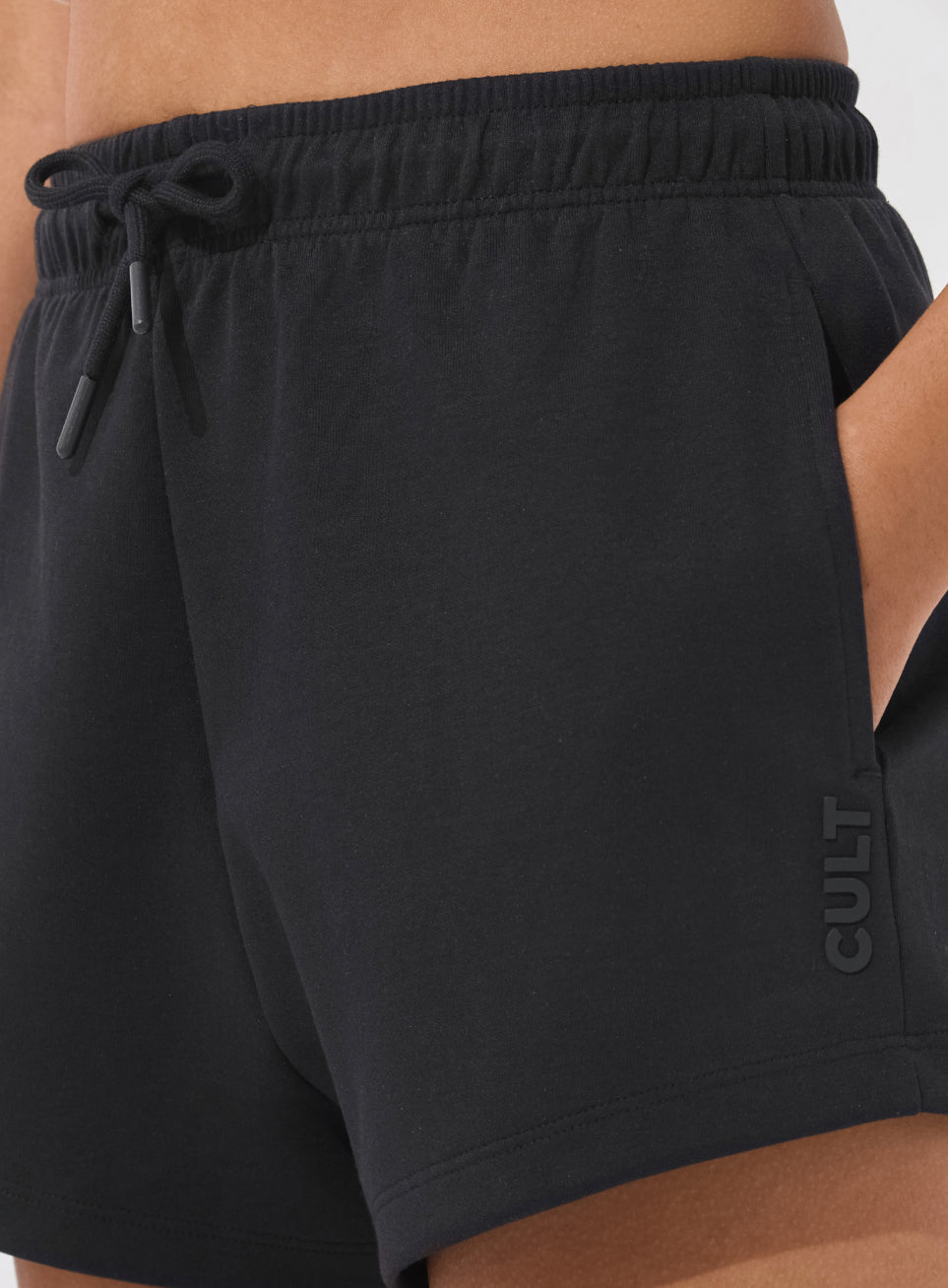 Women's Black Ultra Luxe Classic Shorts