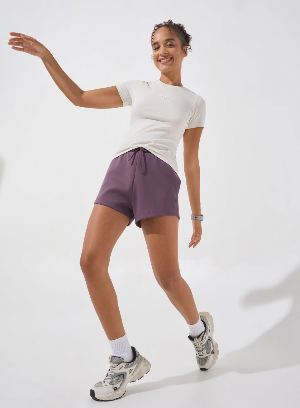 Women's Purple Ultra Luxe Classic Shorts