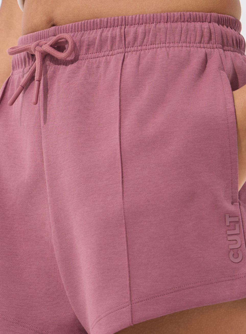 Women's Pink Ultra Luxe Tailored Shorts