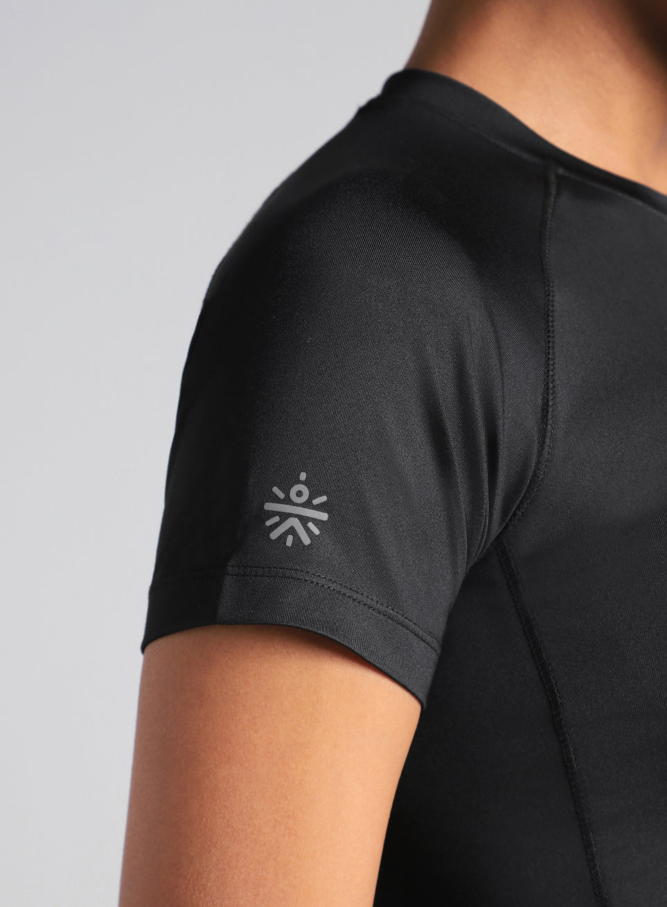 Women's Black Power Compression T-shirt