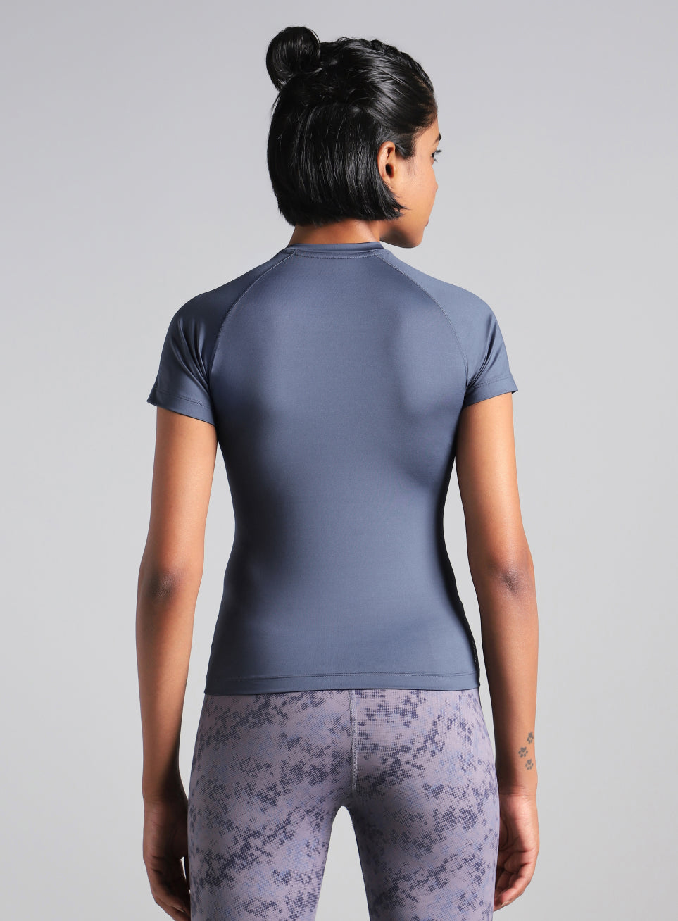 Women's Blue Power Compression T-shirt