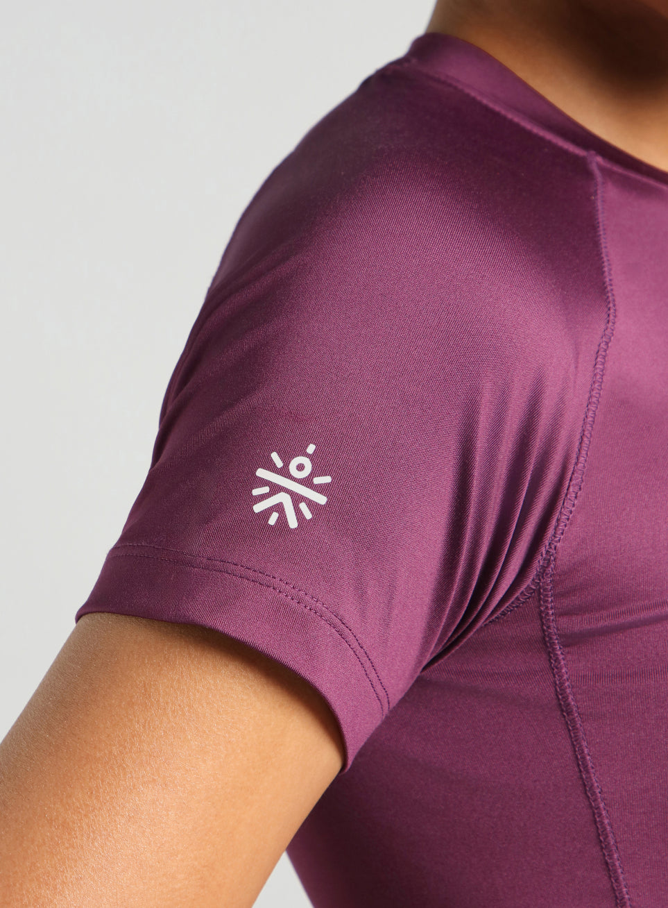 Women's Purple Power Compression T-shirt