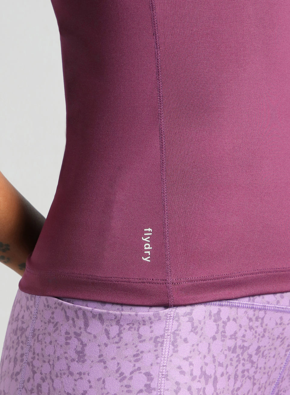 Women's Purple Power Compression T-shirt
