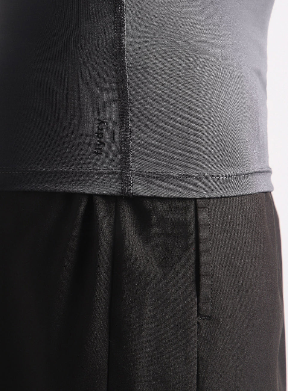 Men's Dark Grey Power Compression Full Sleeve T-shirt