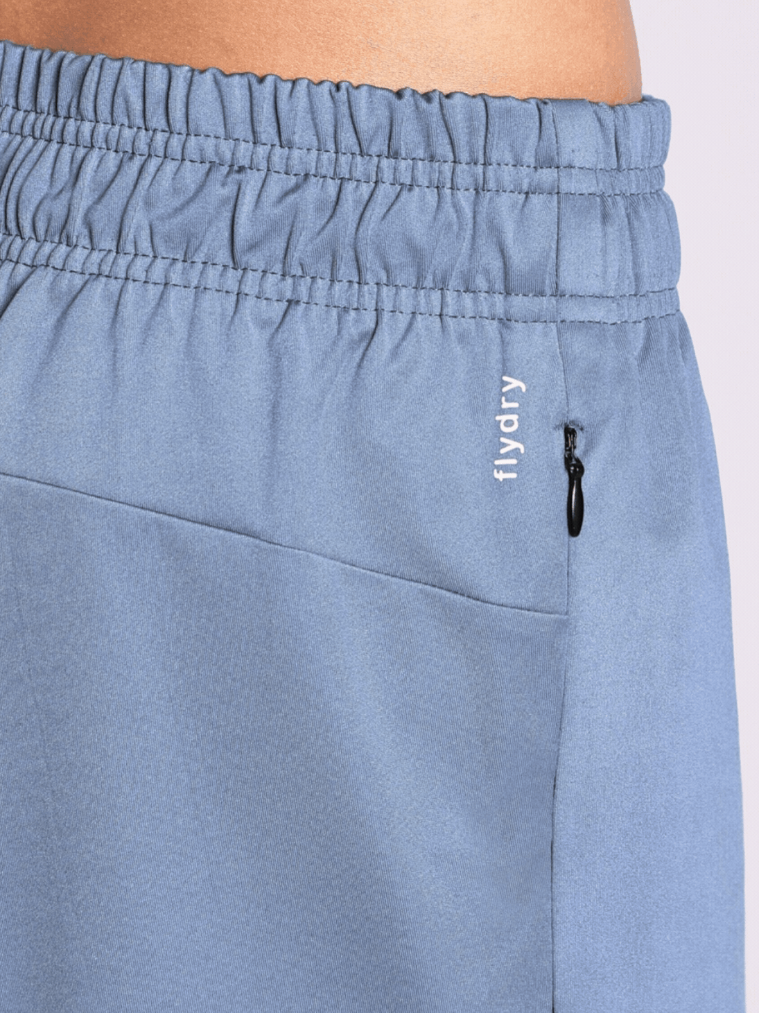 Men's Blue Pace Up Running Shorts