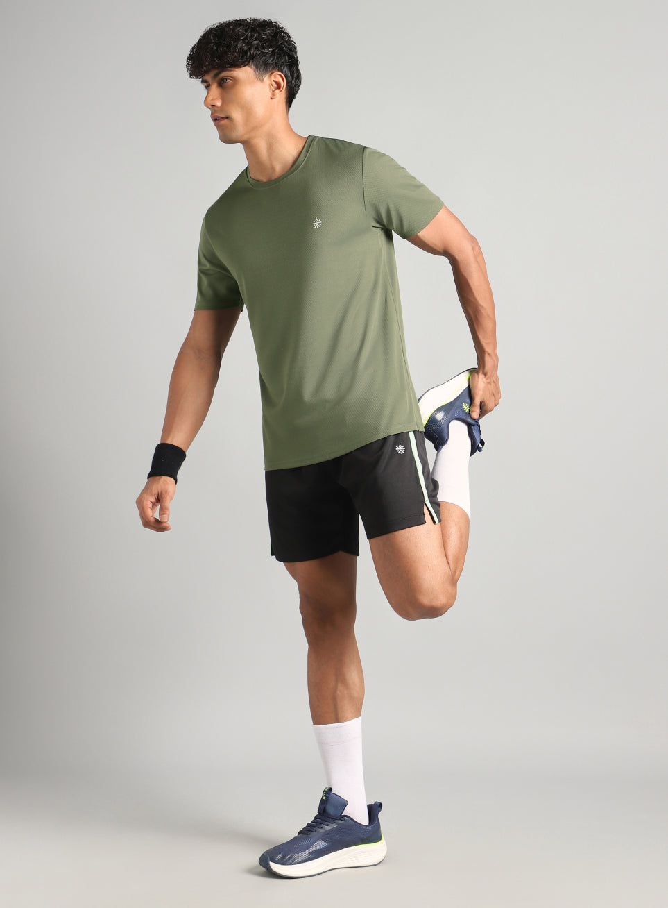 Men's Olive Train All FLY-DRY T-Shirt