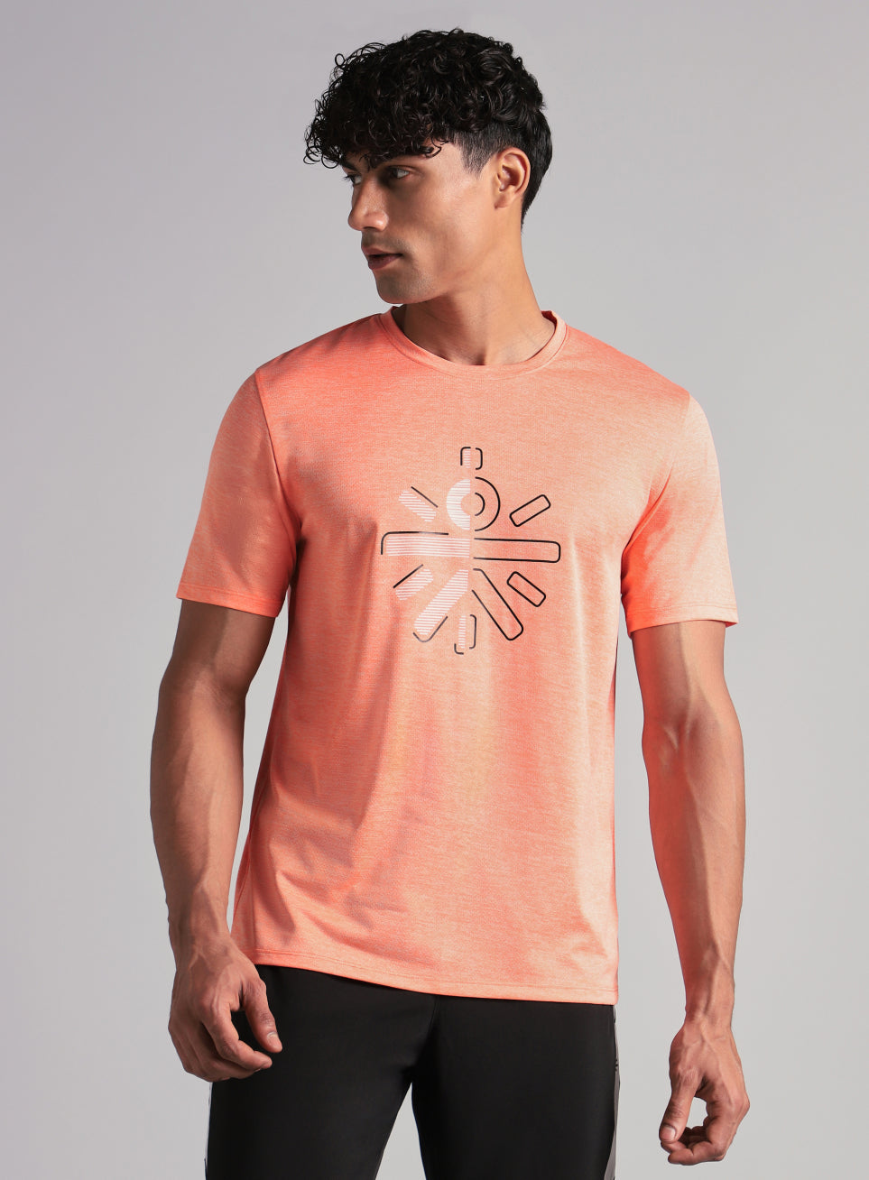 Men's Peach Training Essential T shirt