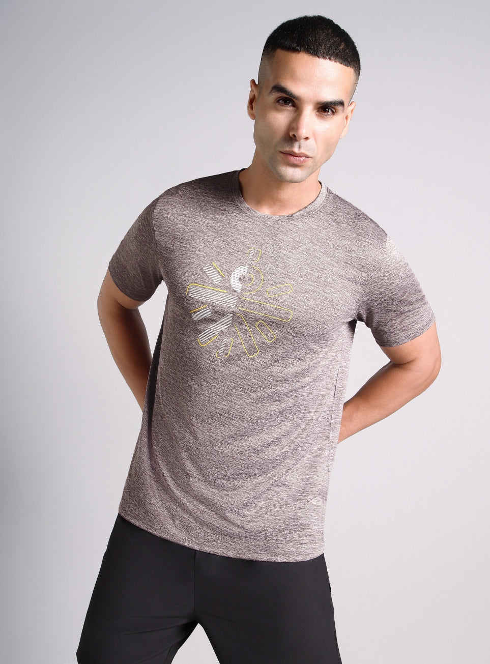 Men's Grey Training Essential T-shirt