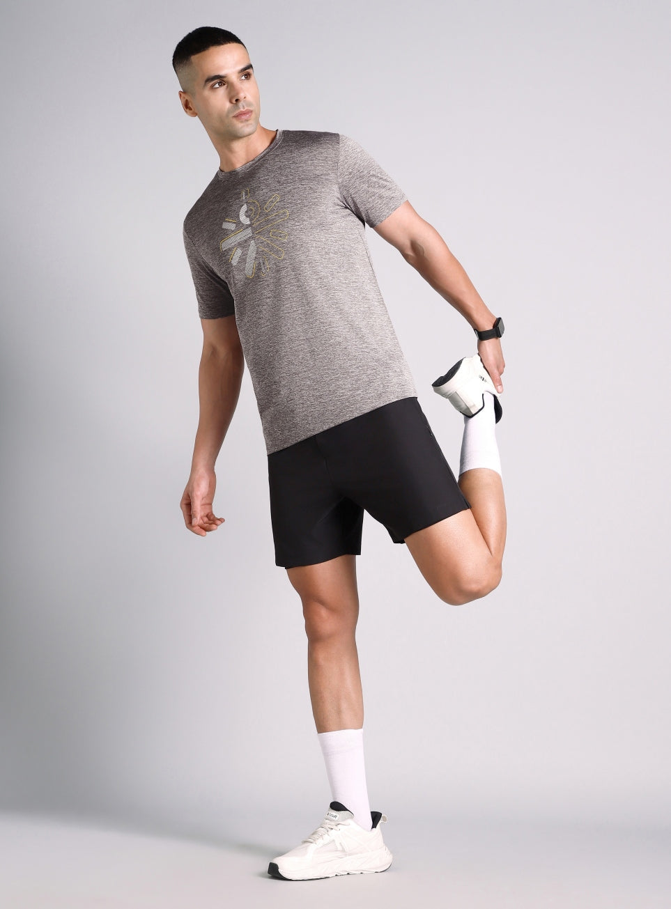 Men's Grey Training Essential T-shirt