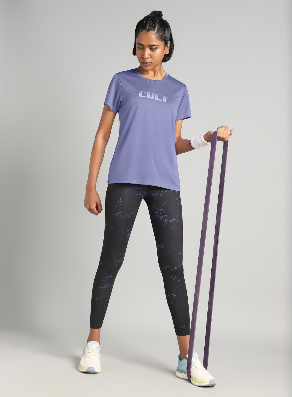 Women's Purple Ultimate Training T-shirt