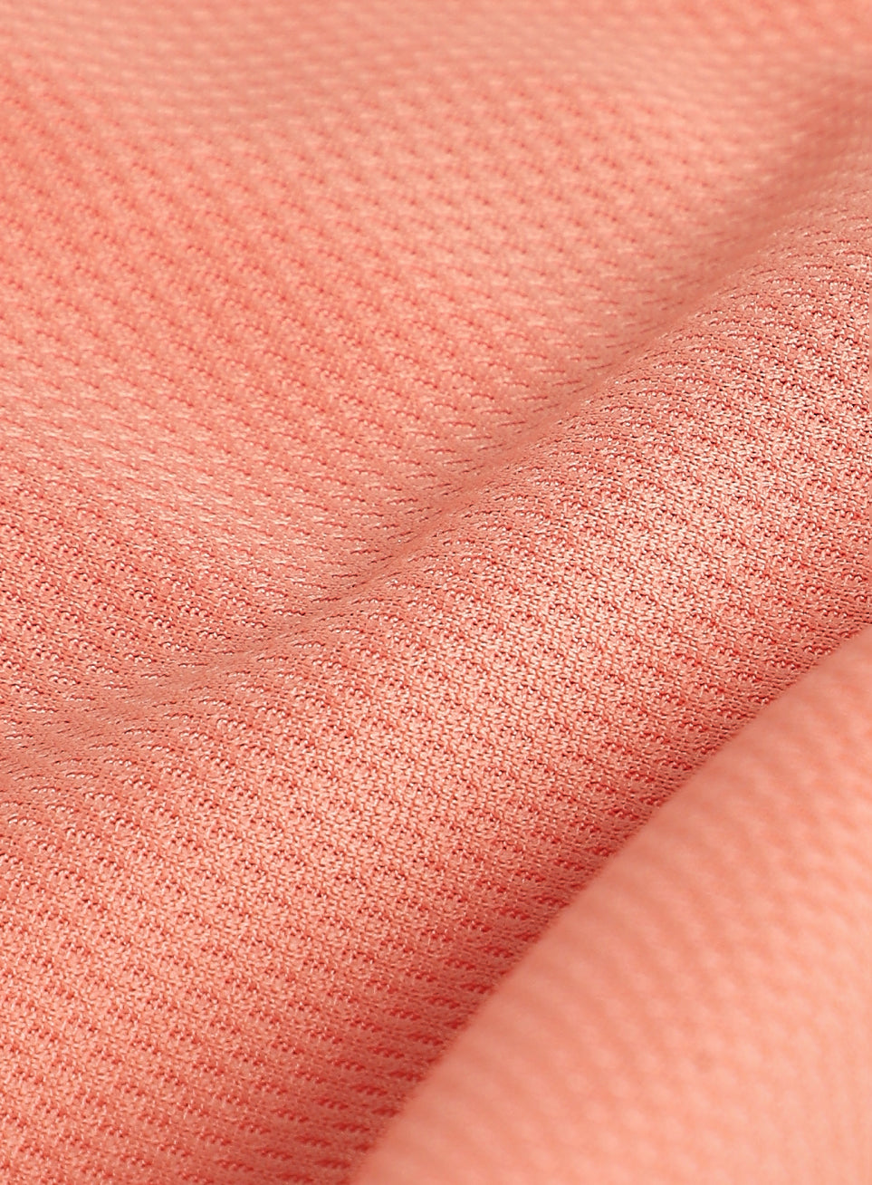 Women's Peach Performance T-Shirt with Minimal Graphic