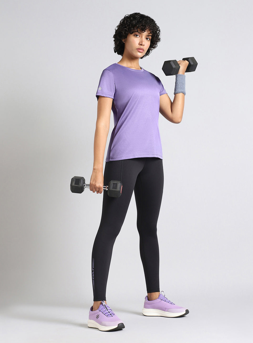Women's Purple Performance T-shirt