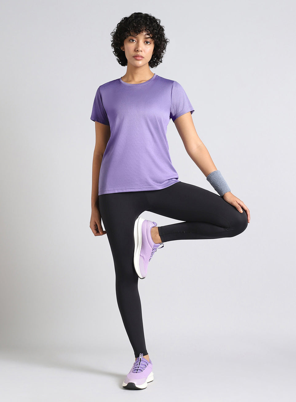 Women's Purple Performance T-shirt
