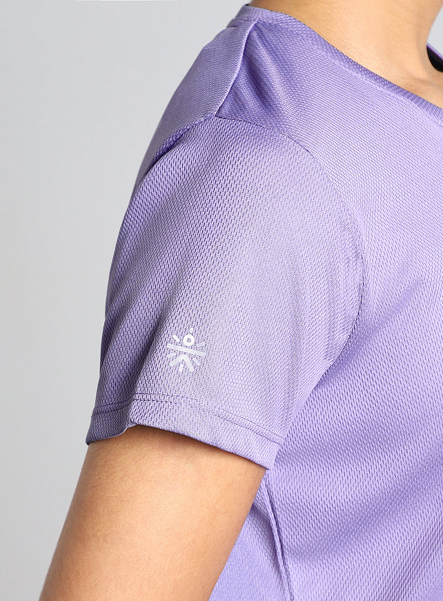 Women's Purple Performance T-shirt