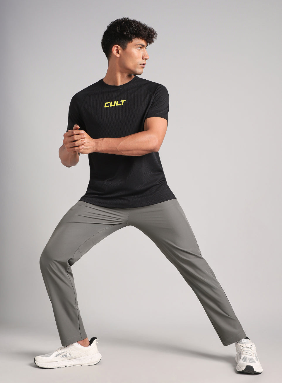 Men's Grey Speed Run Trackpants