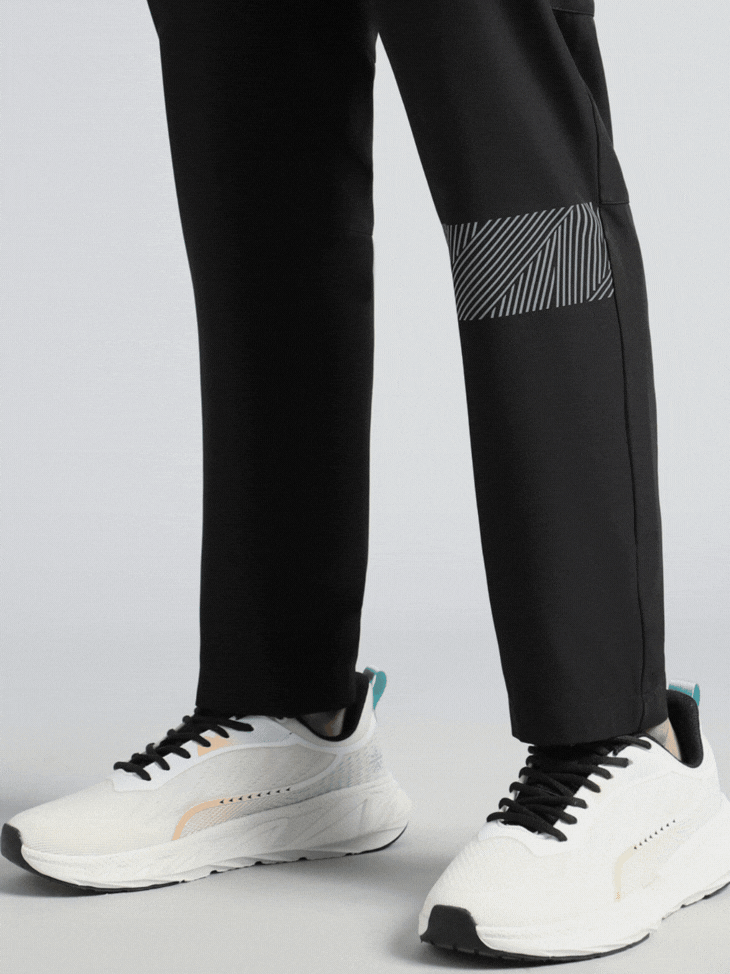 Men's Black Speed Run Trackpants