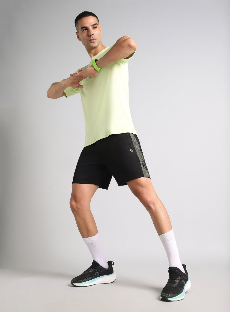 Men's Black Power Move Training Shorts