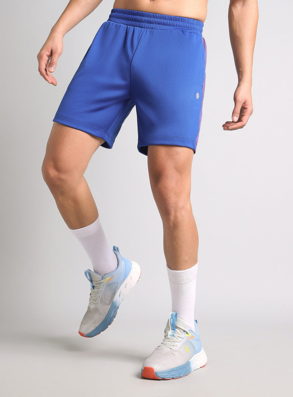 Men's Blue Power Move Training Shorts