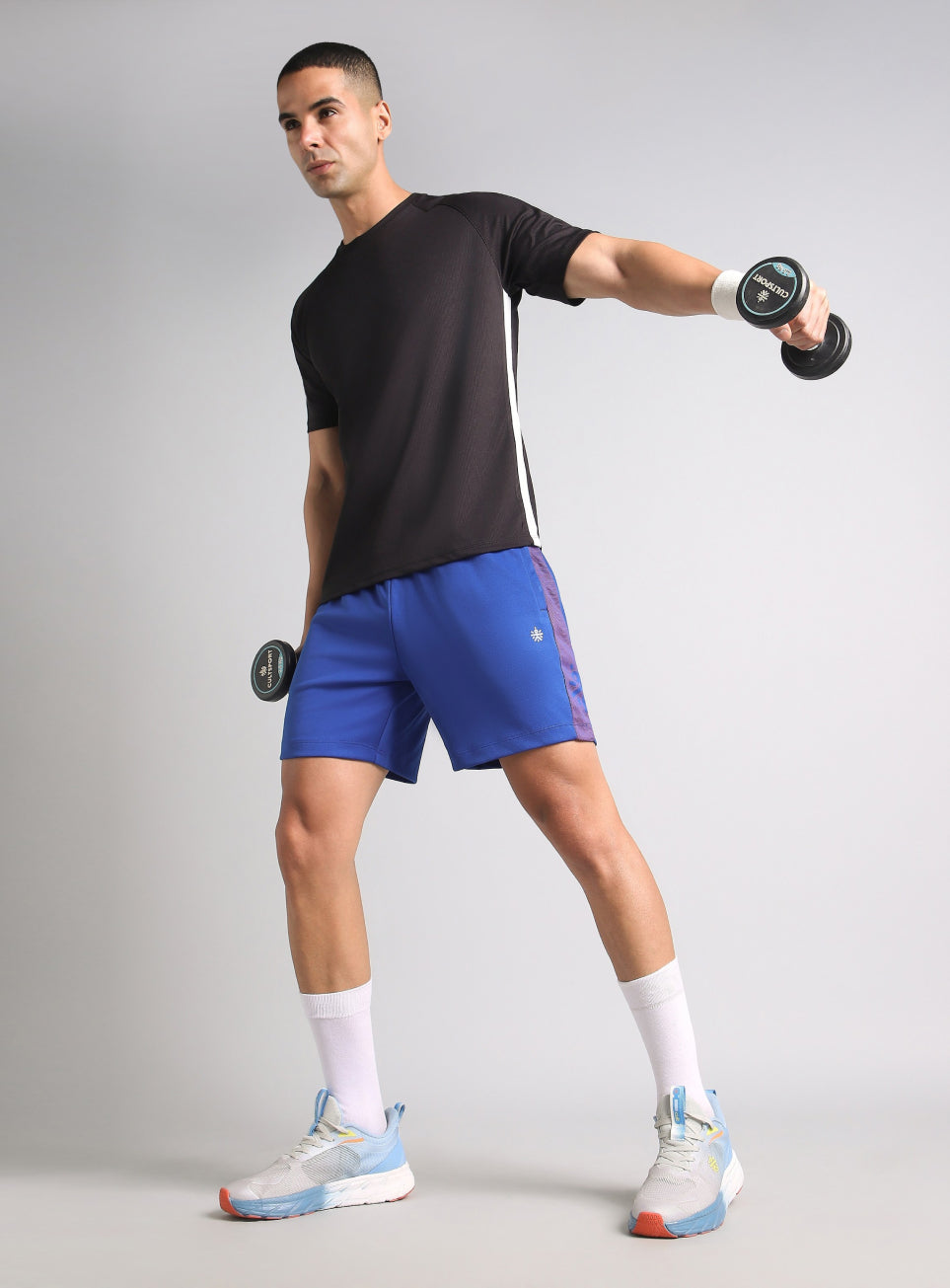 Men's Blue Power Move Training Shorts