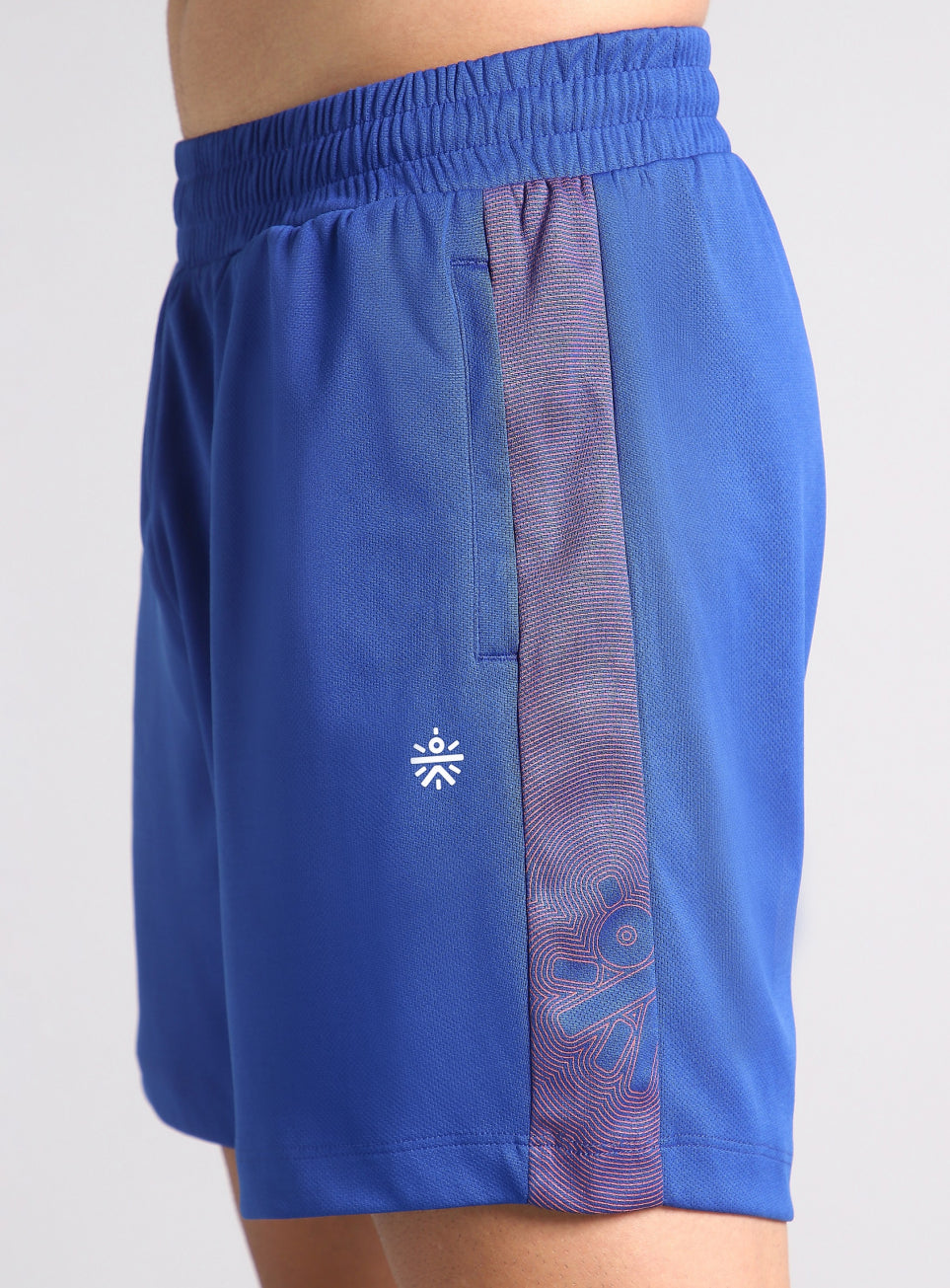 Men's Blue Power Move Training Shorts