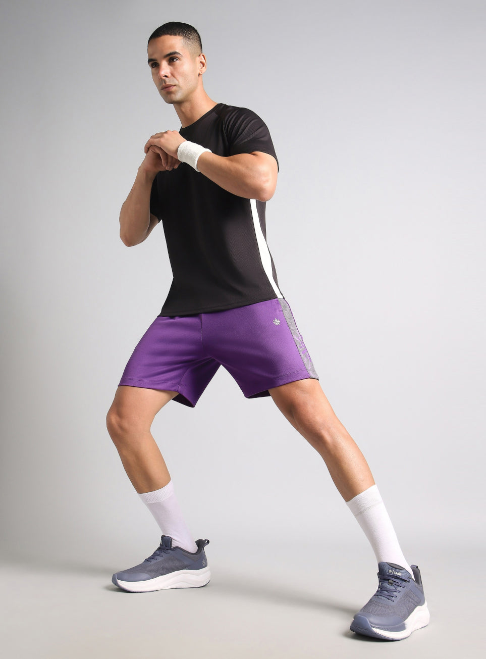 Men's Purple Power Move Training Shorts