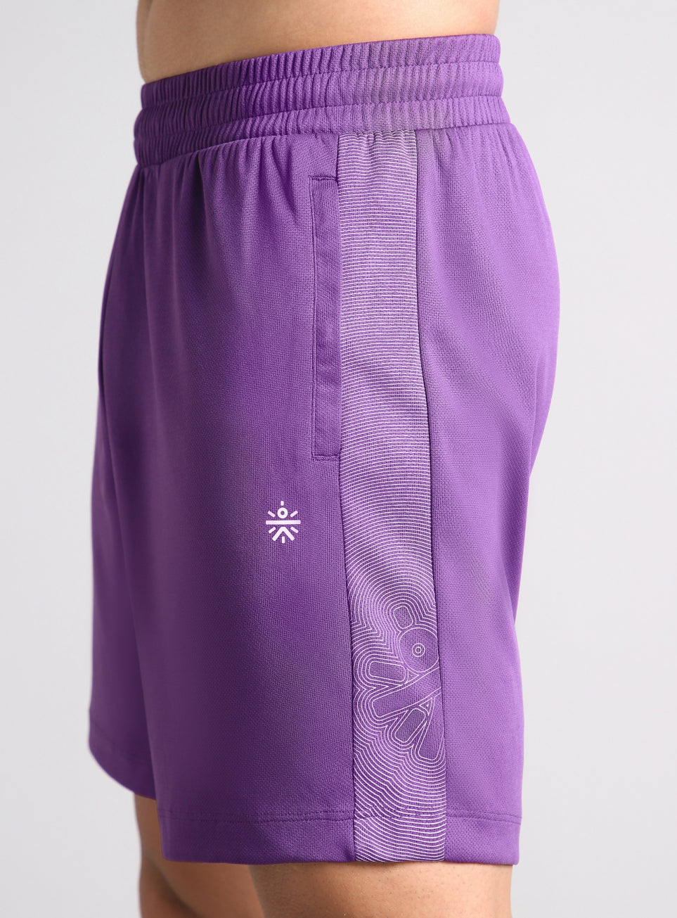 Men's Purple Power Move Training Shorts