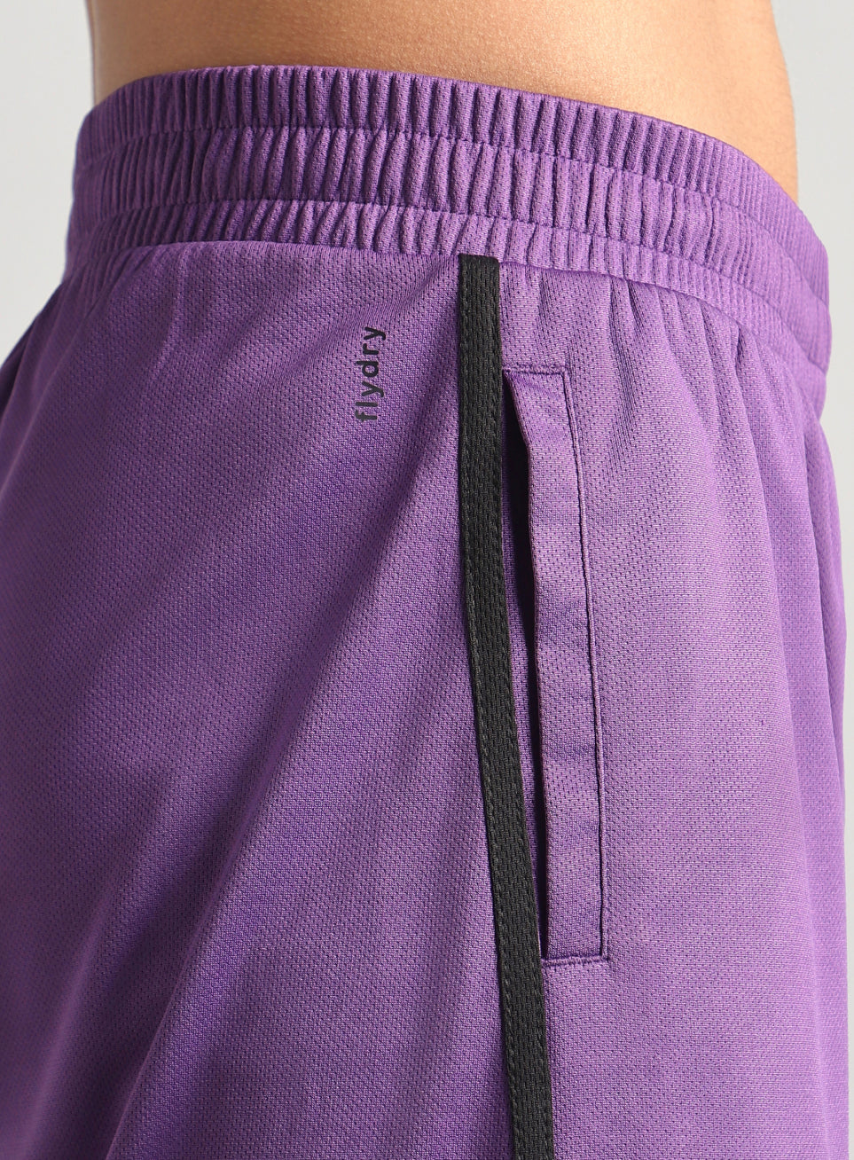 Men's Purple Power Pop Active Shorts