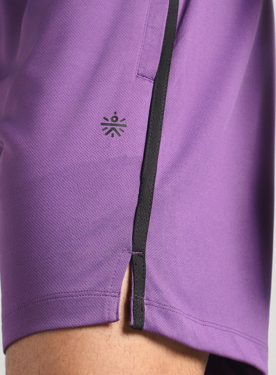 Men's Purple Power Pop Active Shorts