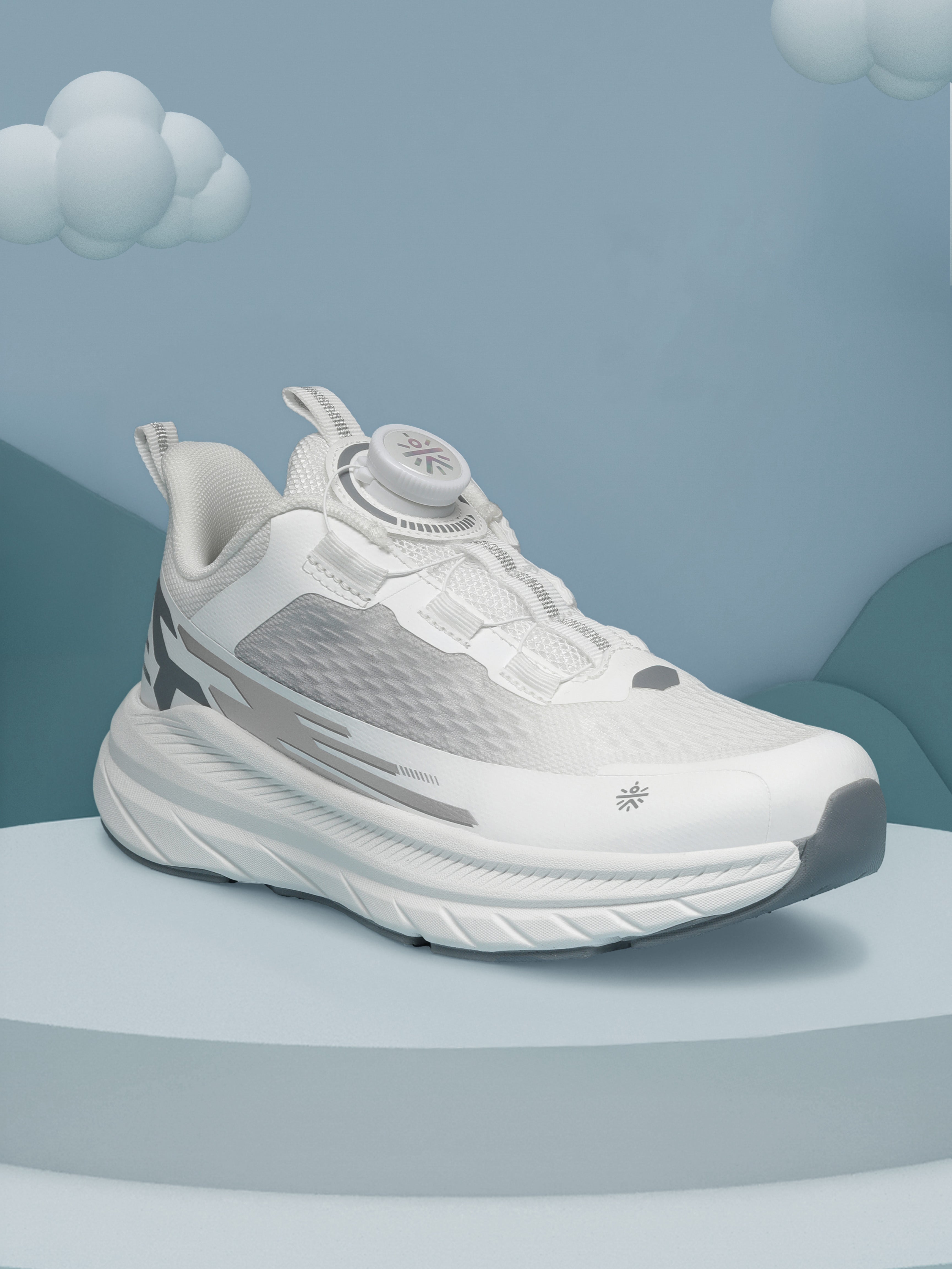 cult Kids' SkyBurst Running Shoes - Grey