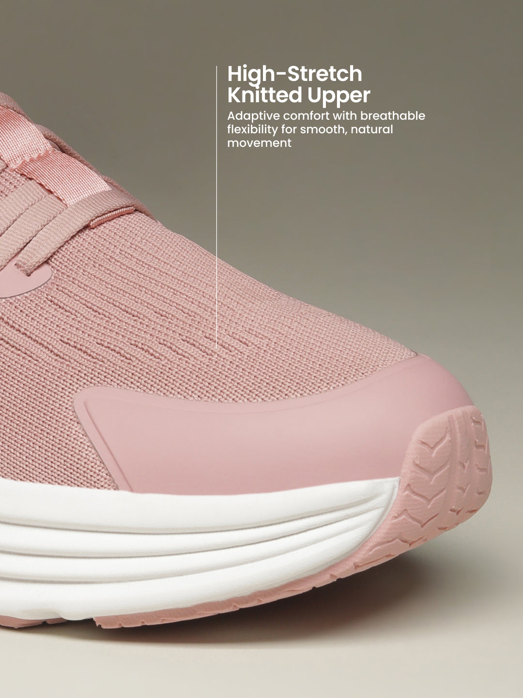 cult Women's CloudFlex Walking Shoes - Lt.Mauve