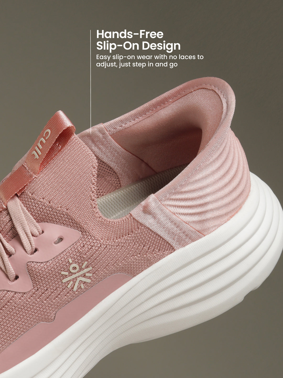 cult Women's CloudFlex Walking Shoes - Lt.Mauve