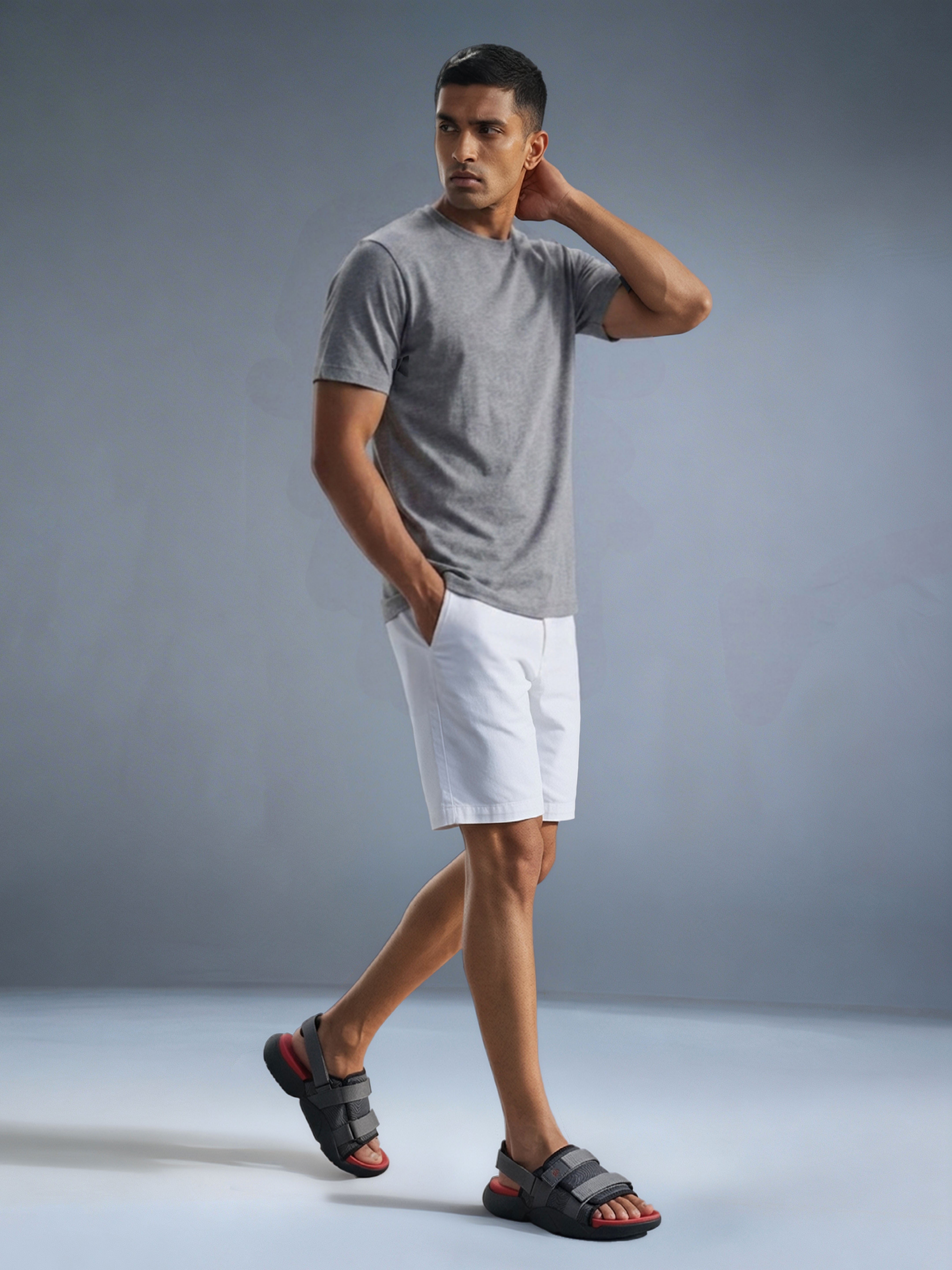 cult Men's FlexStrap Sandals - Black