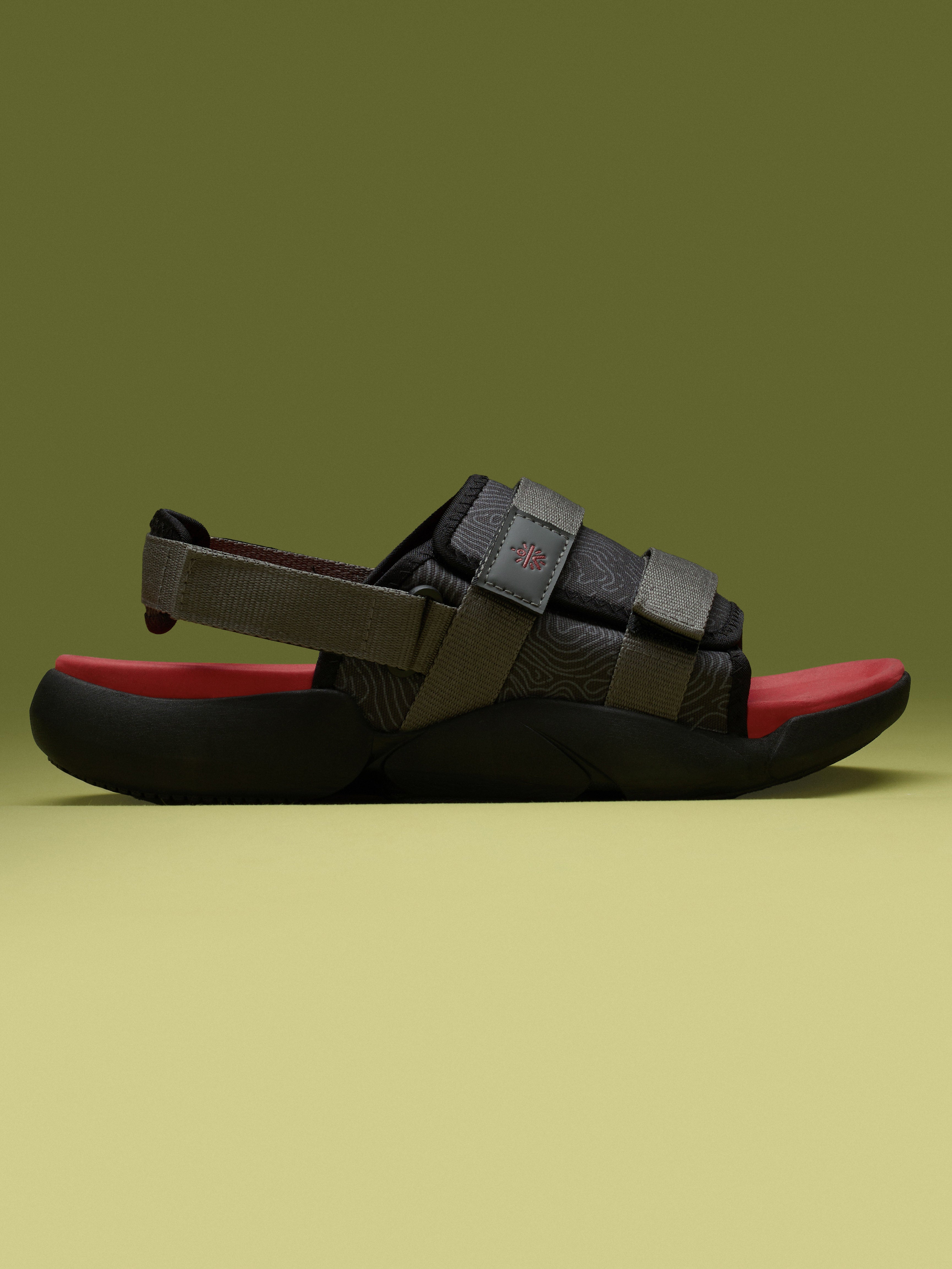 cult Men's FlexStrap Sandals - Black