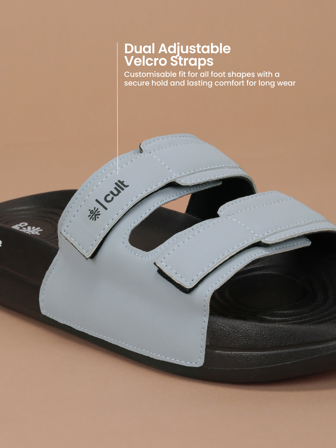 cult Men's DualFlex Sliders - Blue