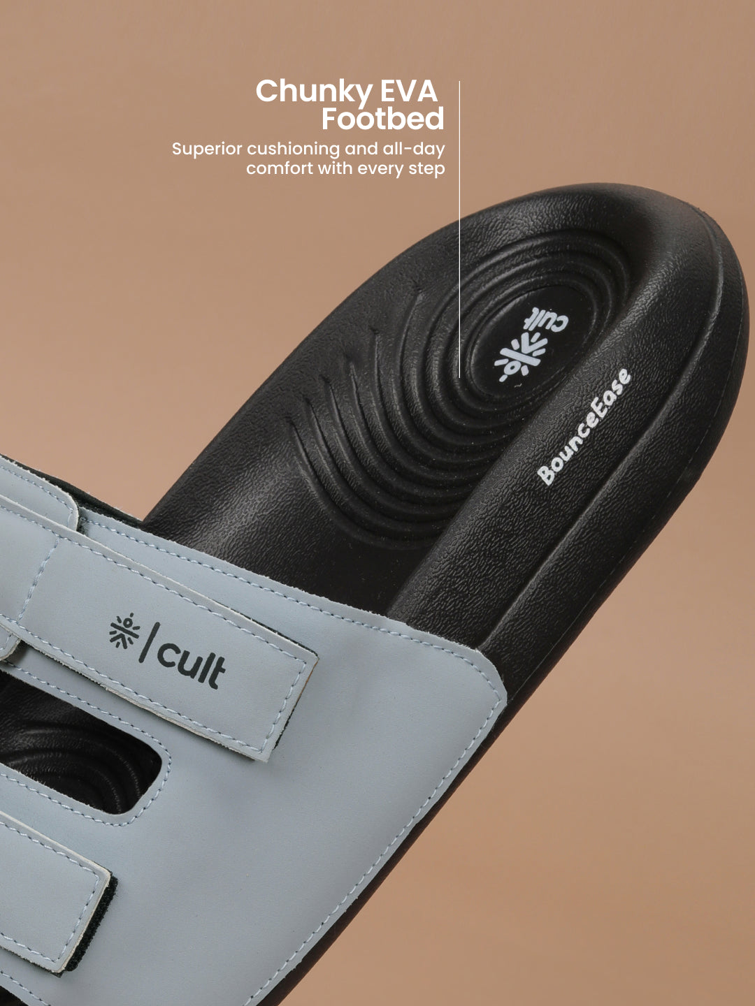 cult Men's DualFlex Sliders - Blue