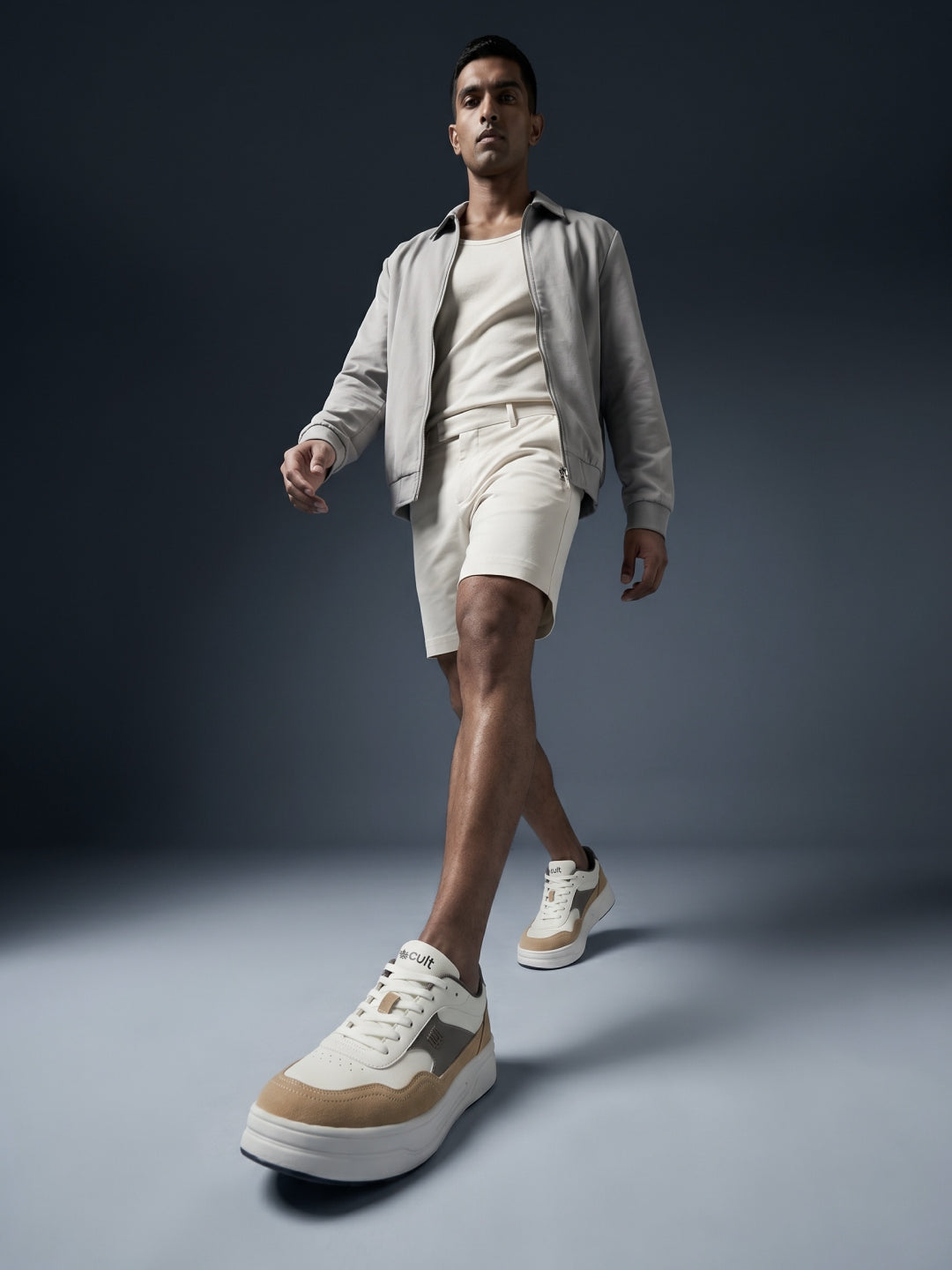 cult Men's DuoStride Sneakers - Beige