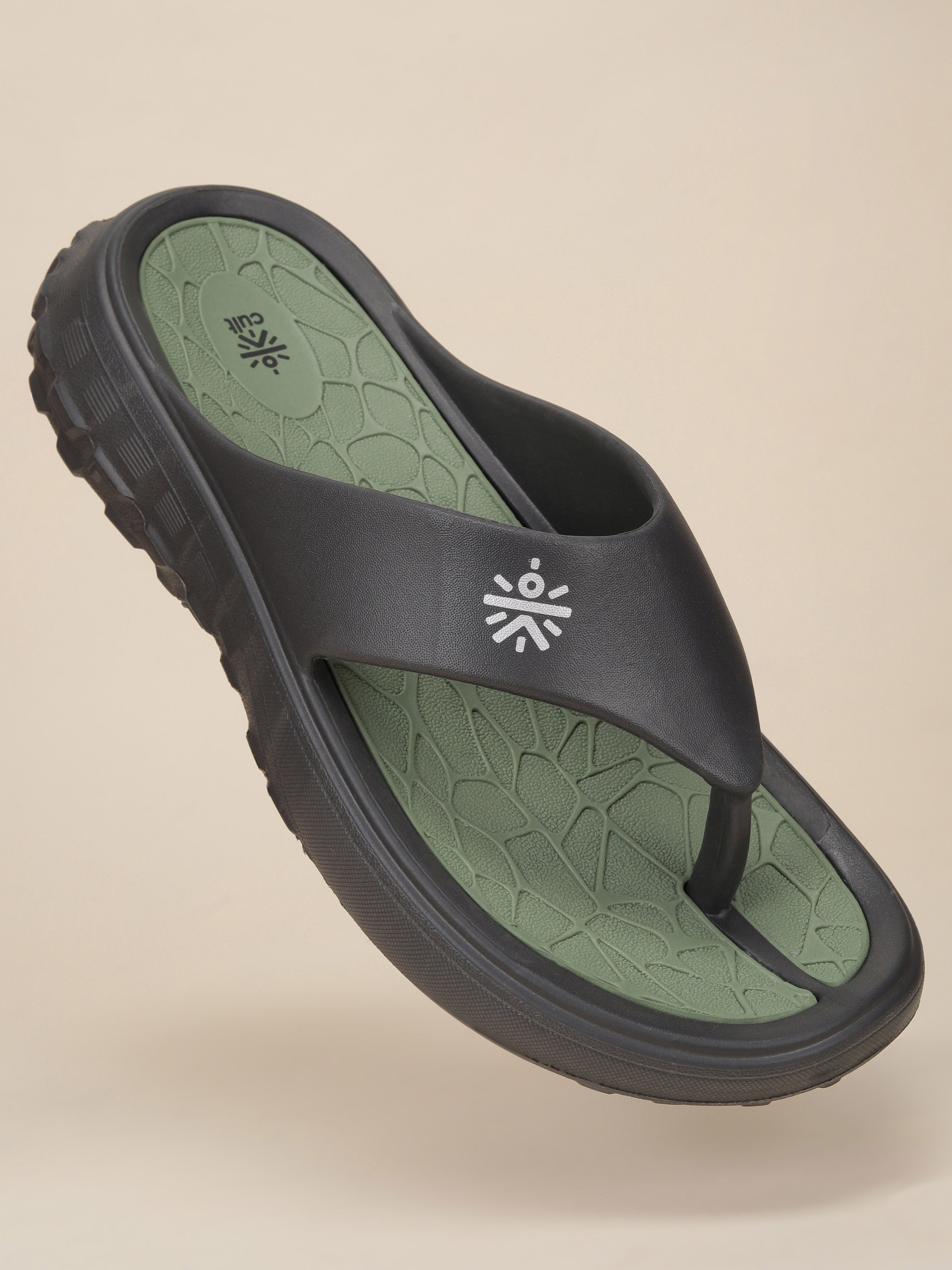 cult Men's TerraGrip Sliders - Black