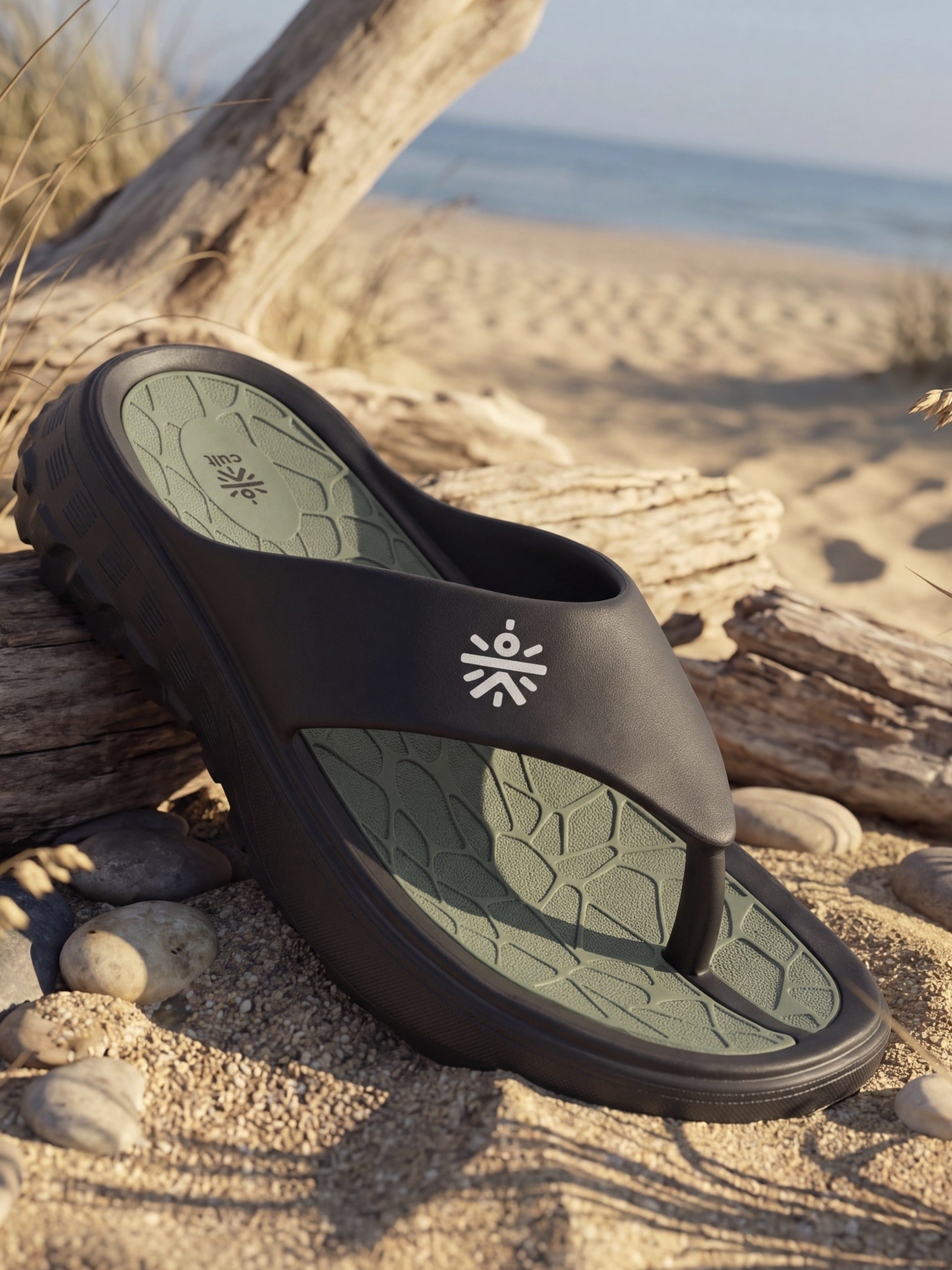 cult Men's TerraGrip Sliders - Black