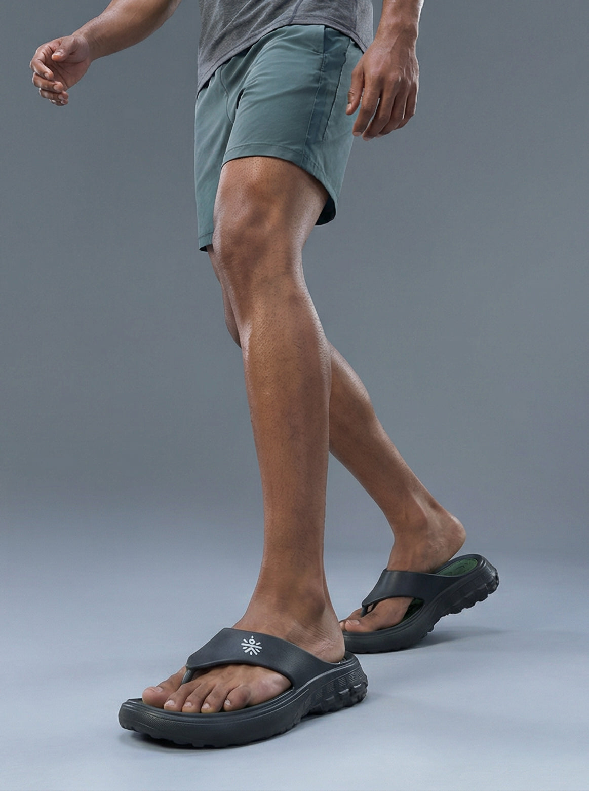 cult Men's TerraGrip Sliders - Black
