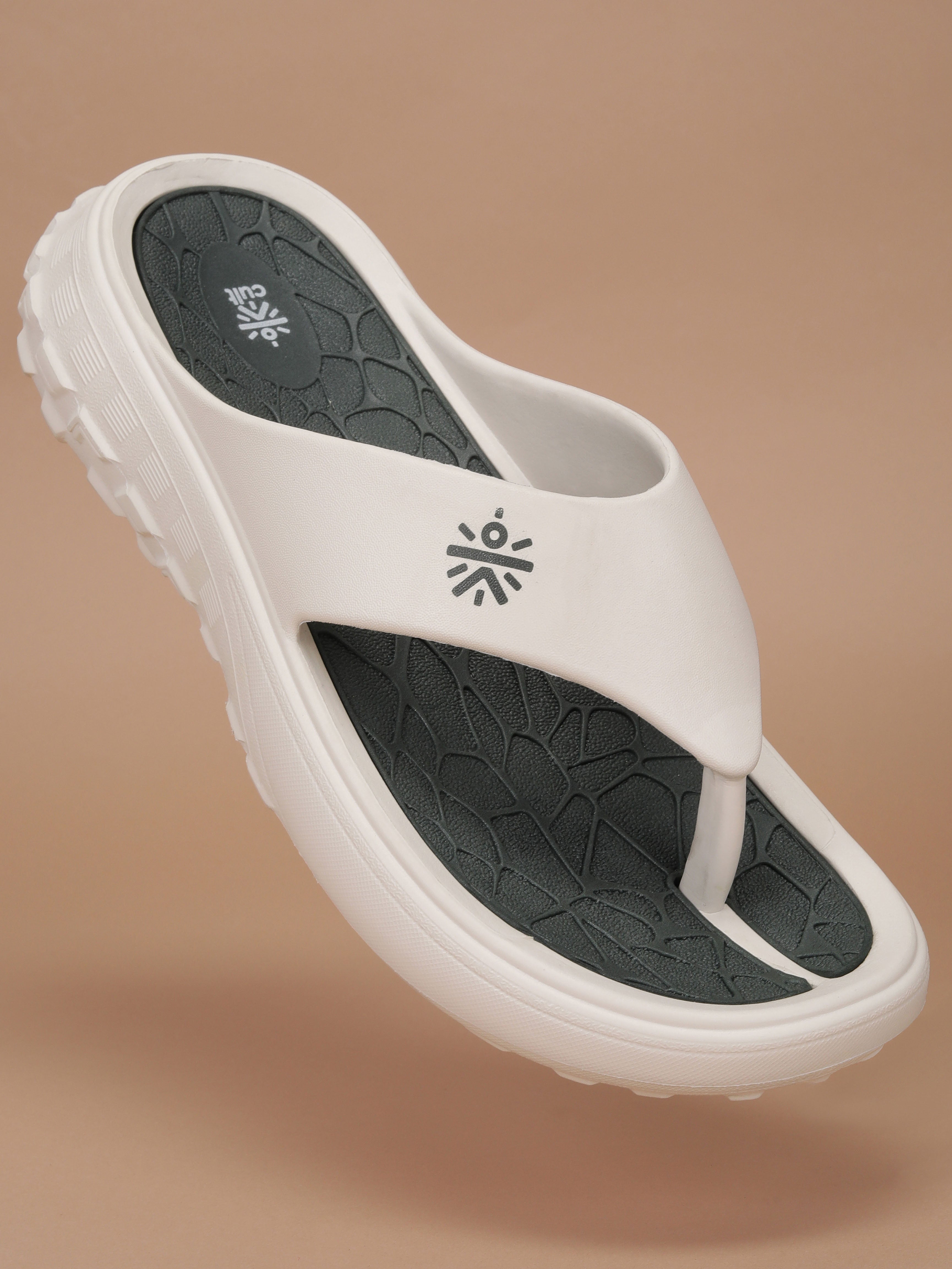 cult Men's TerraGrip Sliders - Off White