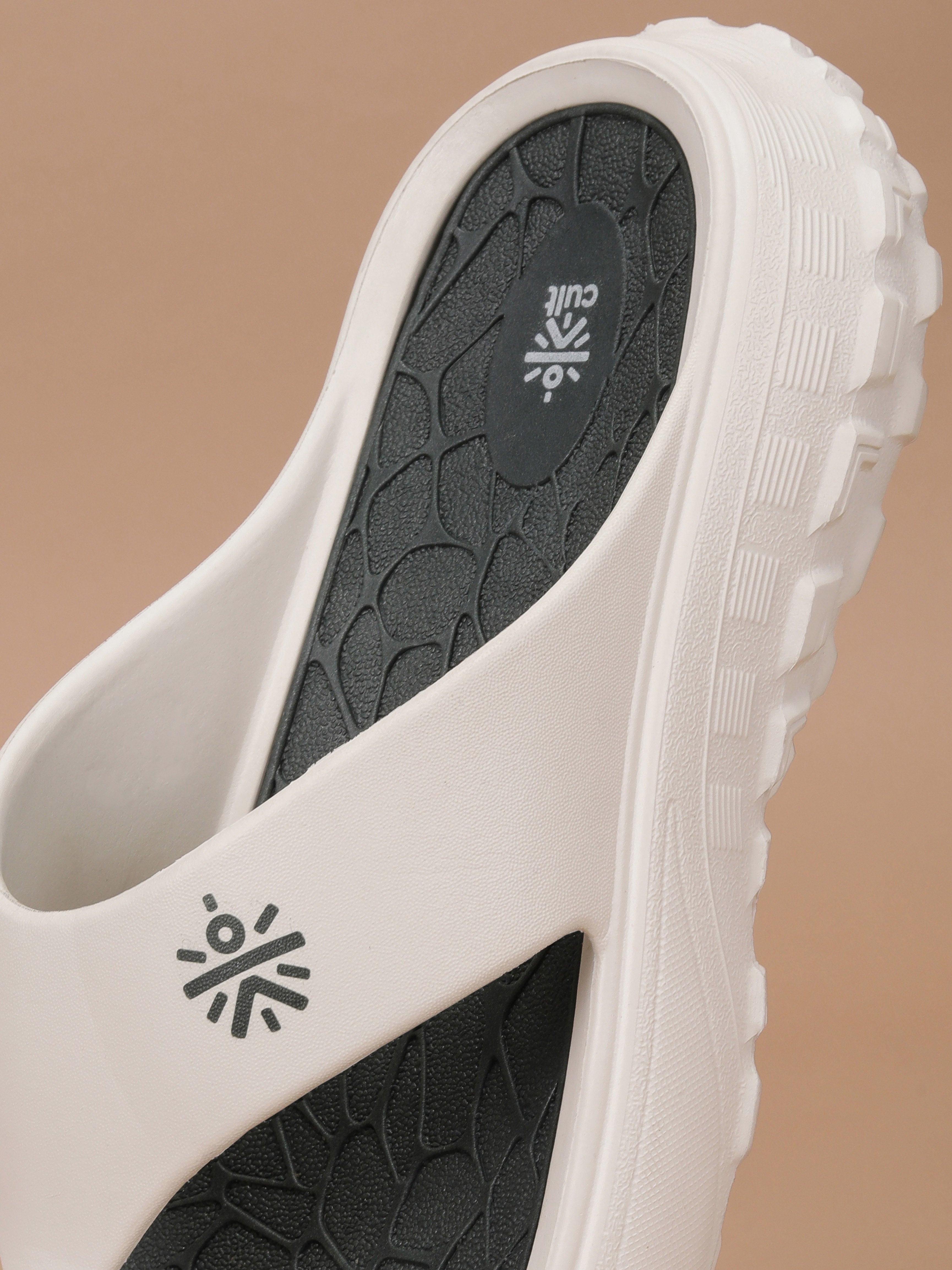 cult Men's TerraGrip Sliders - Off White