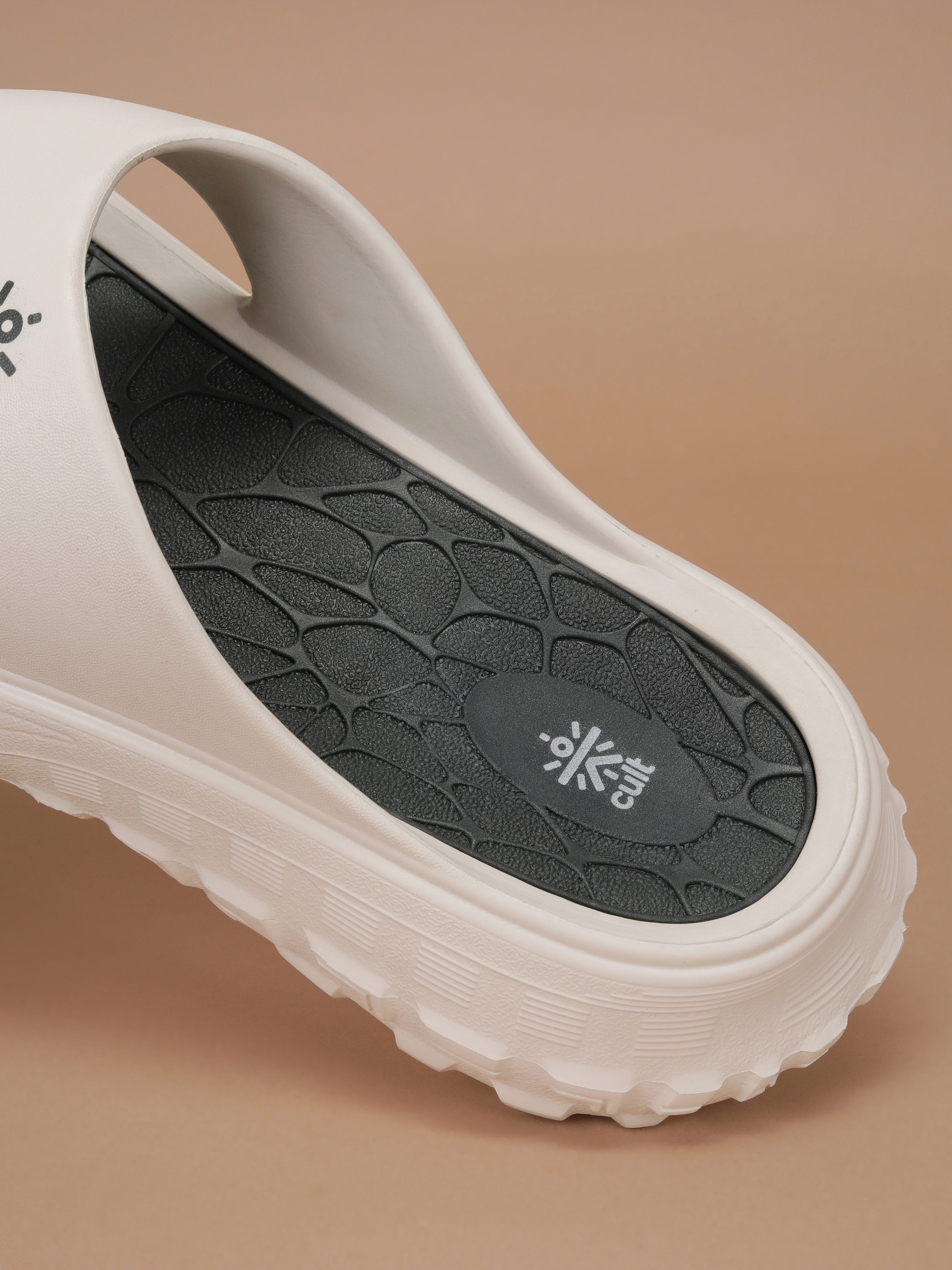 cult Men's TerraGrip Sliders - Off White
