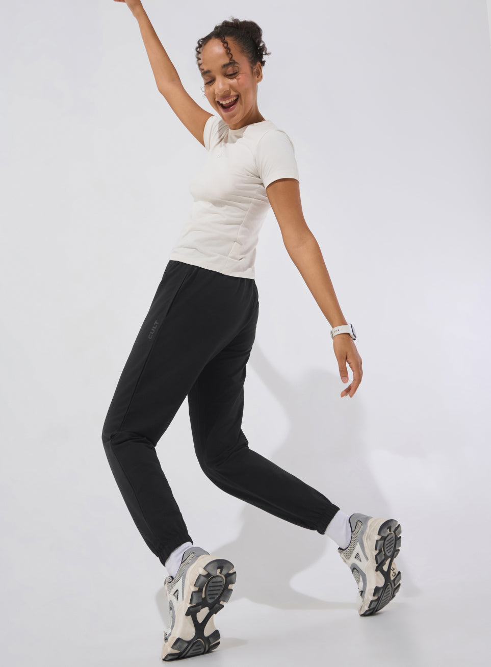 Women's Black Soft Form Classic Joggers