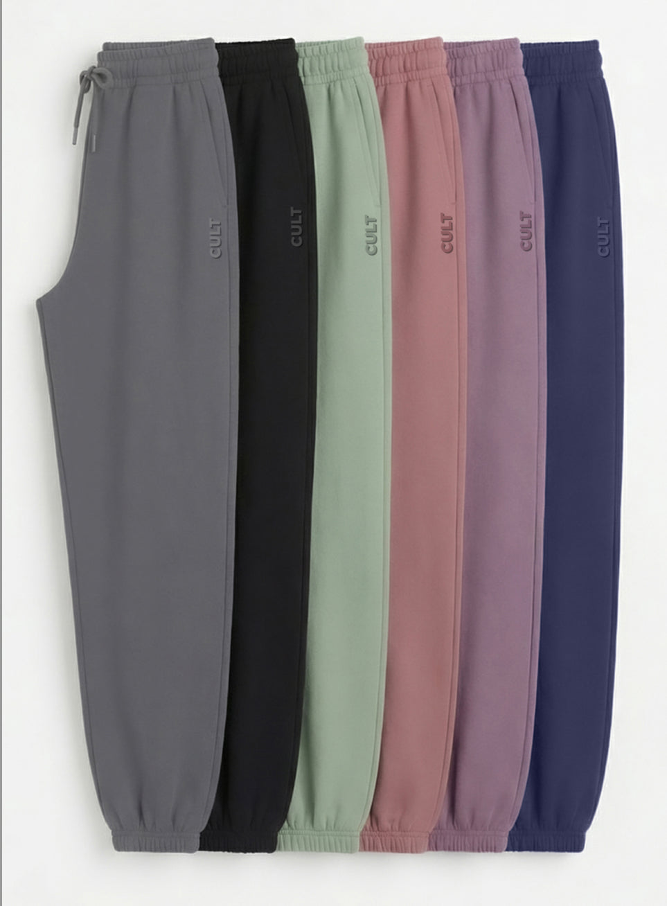 Women's Dark Grey Soft Form Classic Joggers