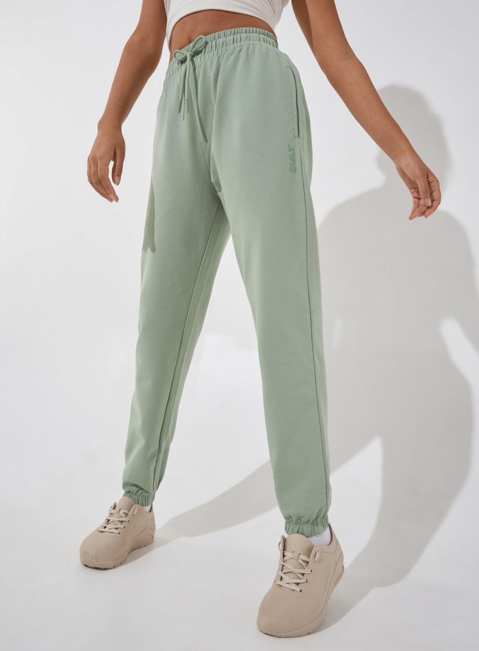 Women's Olive Soft Form Classic Joggers